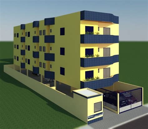 Projeto para Construção de Edifício Residencial 3 andares Denise