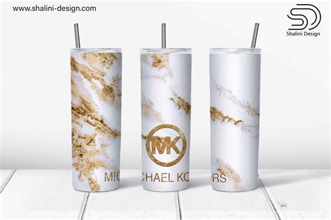 Michael Kors Golden Marble Design For 20oz Tumbler Shalini Design Webstore