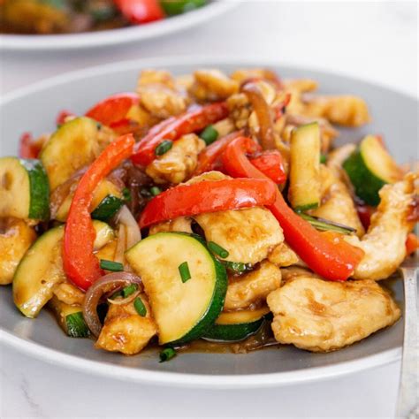 Chicken Vegetable Stir Fry | Babaganosh