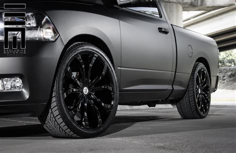 Matte Black Ram Performance Truck By Exclusive Motoring CARiD Gallery