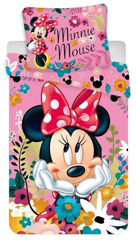 DISNEY MYSZKA MINNIE MIKI POŚCIEL DZIECI 140X200 Jerry Fabrics