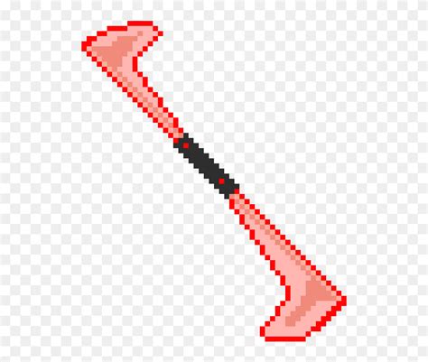 Minecraft Iron Sword Pixel Art Grid - Deriding-Polyphemus