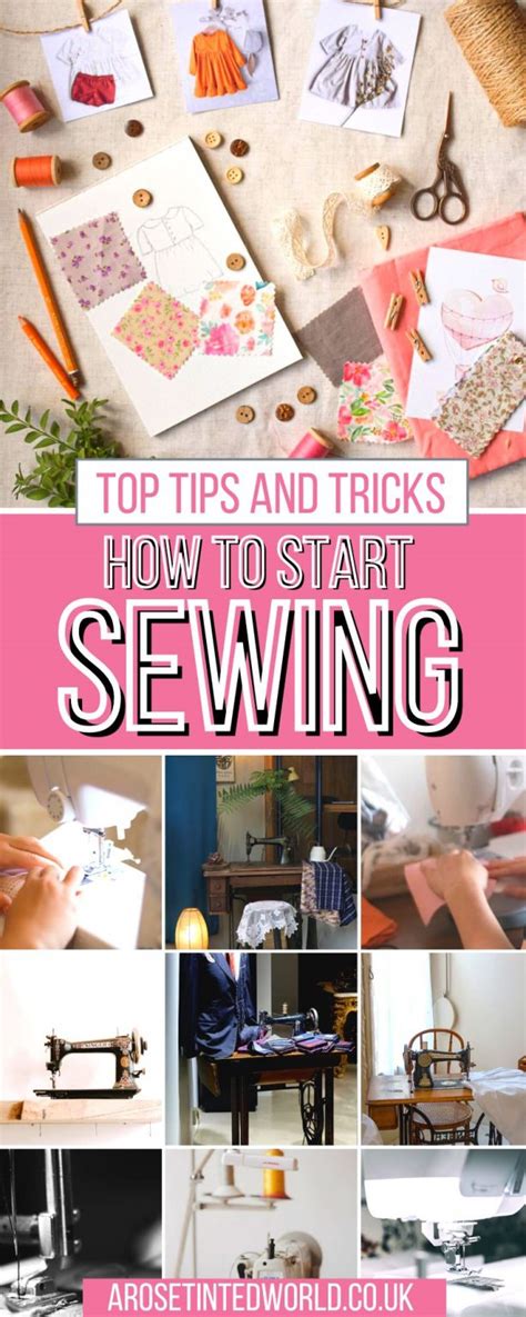 How To Start Sewing ⋆ A Rose Tinted World