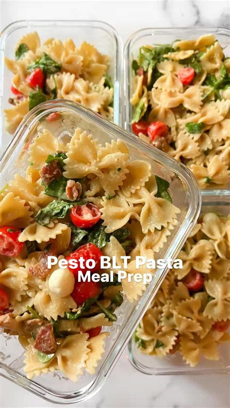 Blt Pesto Pasta Artofit