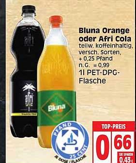 Bluna Orange Oder Afri Cola Angebot Bei EDEKA