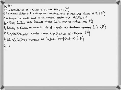 Solved Classify Each Of The Following Statements As True Or False A