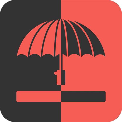 Umbrella Red Inverse Icon 41058083 Vector Art At Vecteezy