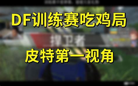 【皮特174 Apex】df训练赛吃鸡局 小皮的第一视角 Apex英雄