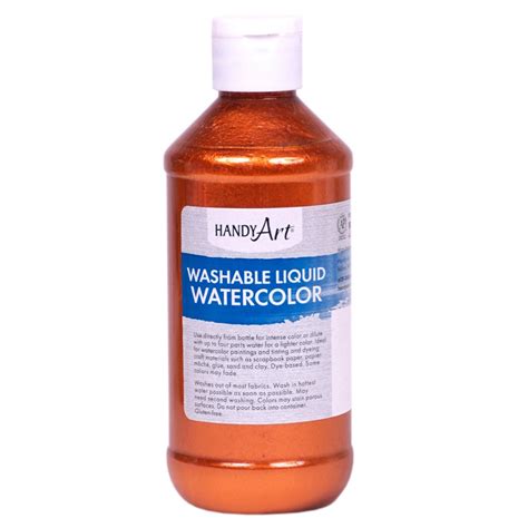 Liquid Watercolor 8 oz. Single Paints