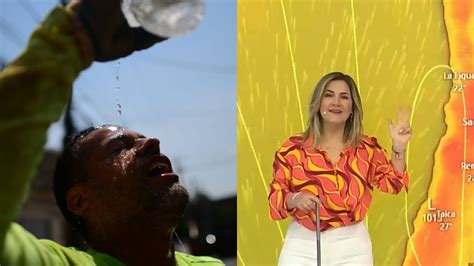 Ola de calor y altas temperaturas en Santiago Michelle Adam reveló