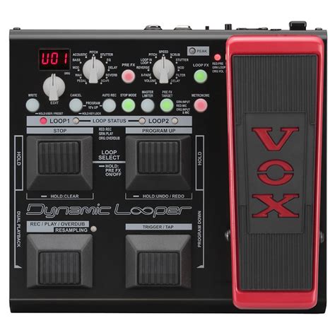 Vox Dynamic Looper Pedal Buy Guitar Multi Effects Pedal Best Price