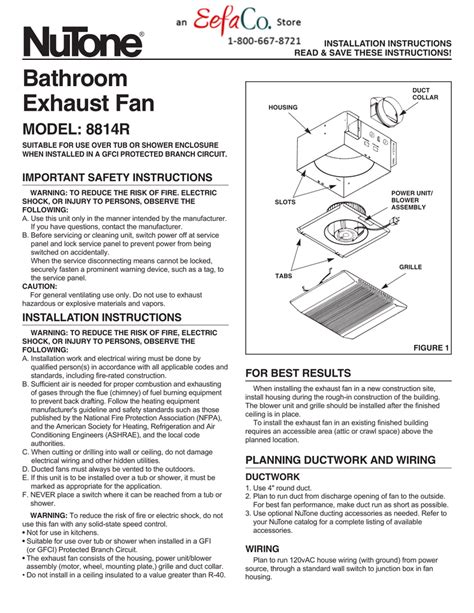 ventilation fan installation guide - Wiring Diagram and Schematics