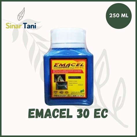 Jual Emacel Ec Insektisida Emamektin Benzoat Ml Shopee Indonesia