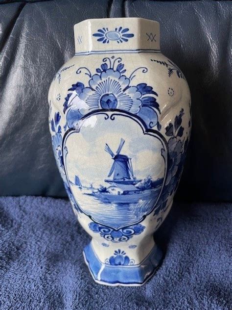 De Porceleyne Fles Delft Vase Vase 1905 Earthenware Catawiki