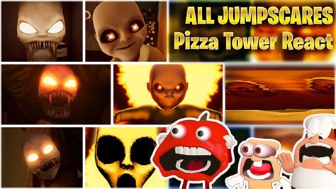 Pizza Tower Screaming Meme React The Baby In Yellow All Jumpscares