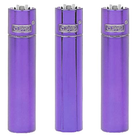 Zapalniczka Metalowa Clipper Purple Rain Samanatura Eu