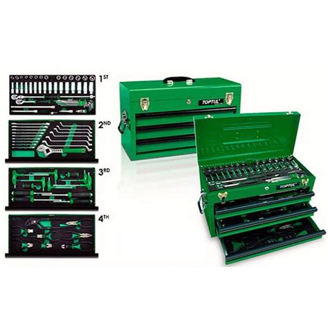 Toptul Gcaz Pcs Professional Mechanical Tool Set W Drawer