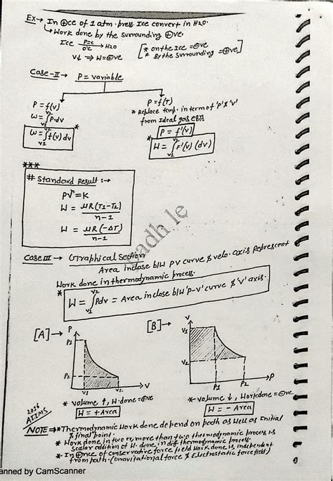 SOLUTION Thermodynamics Handwritten Notes Studypool