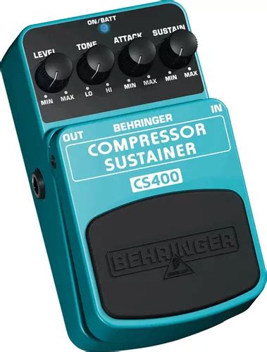 Pedal Compressor Sustainer Behringer Guitarra Bajo Teclado Meses