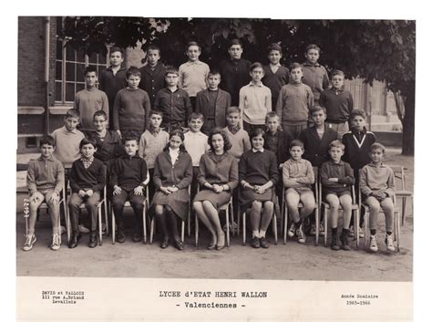 Photo De Classe 5ème A4 De 1965 Lycée Henri Wallon Copains Davant