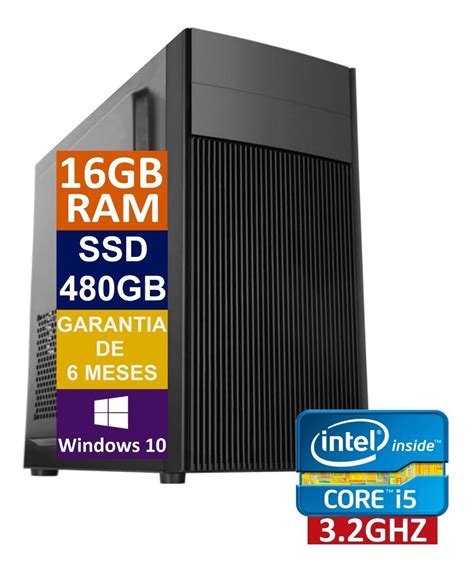 Pc Intel Core I Ssd Gb Hd Tb Gb Mem Ria Computador