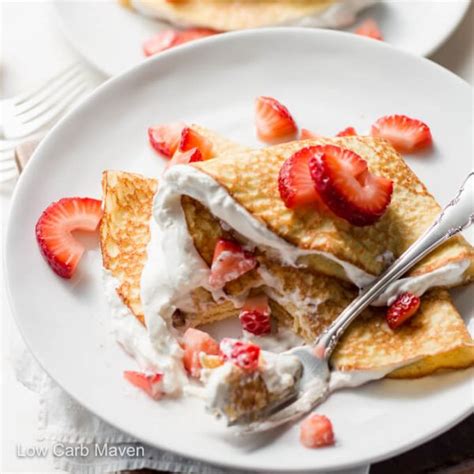 Keto Crepes Coconut Flour Low Carb Maven