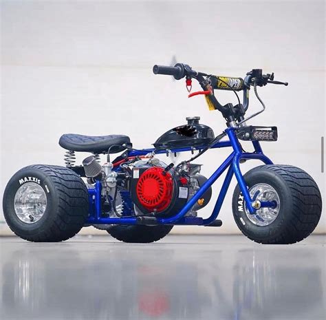 Illusion Blue Platinum Edition Mini Trike Mini Bike Kartelmini Trikemini Bike Trikemini