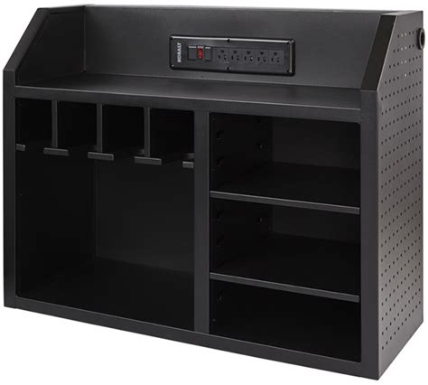 Kobalt Charging Station And Tool Storage Wall Cabinet