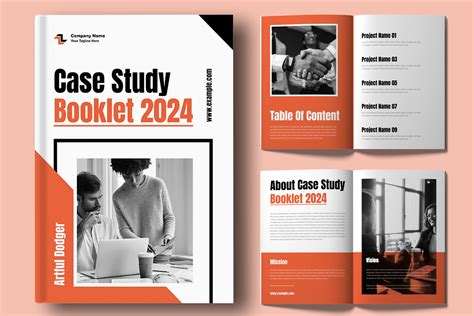 Case Study Booklet Layout | Creative Market