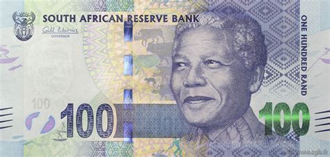 100 Rand South Africa 2012 P136 B972219 Banknotes