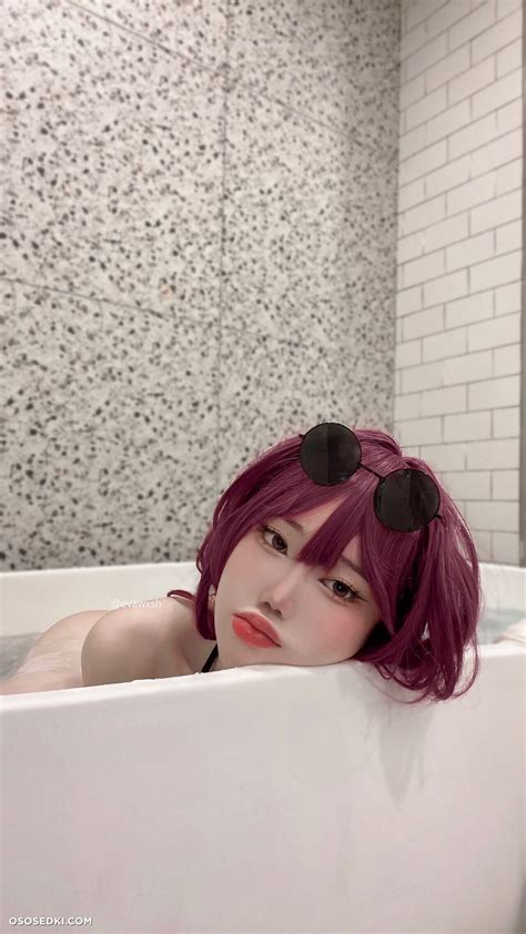 Model Imeva Evawxsh In Cosplay Kafka From Honkai Star Rail 12