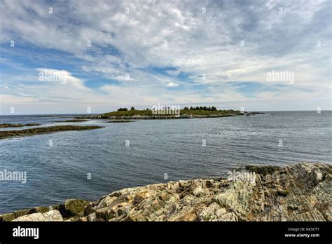 Bailey Island In Casco Bay Maine Stock Photo Alamy