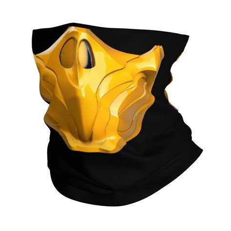 Scorpion Warrior Bandana Con Estampado De Mortal Kombat 11