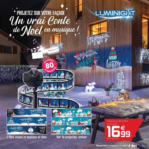 Promo Projecteur Led Animé Et Musical chez GiFi iCatalogue fr