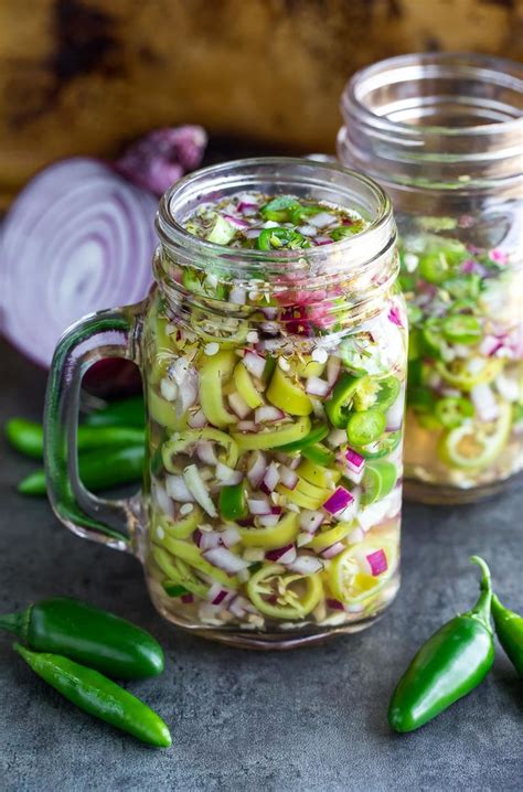 Quick And Easy Refrigerator Pickled Banana Peppers Pickle Lovers