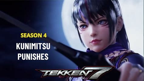 Kunimitsu Punish Moves Guide Season Tekken Youtube