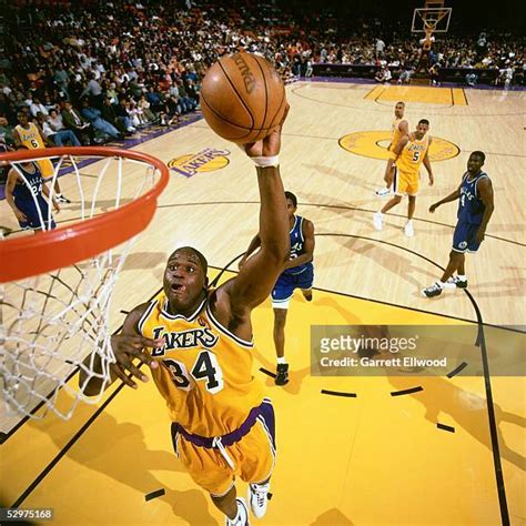 1,008 Shaquille O Neal Dunk Lakers Stock Photos, High-Res Pictures, and ...