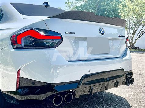 BMW G87 M2 G42 2-Series 230i M240i Performance Carbon Fiber Trunk Spoiler