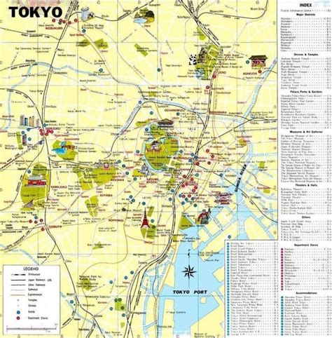 东京旅游地图 Tokyo Map 360