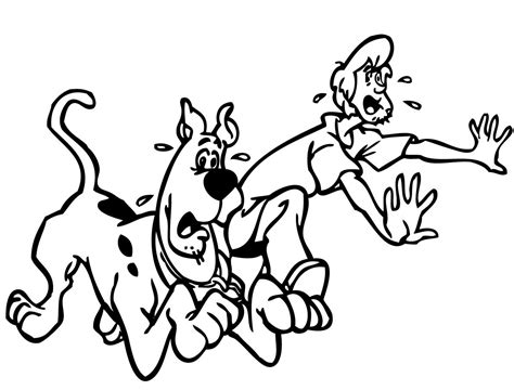 118 Dessins De Coloriage Scooby Doo à Imprimer Sur Page 4