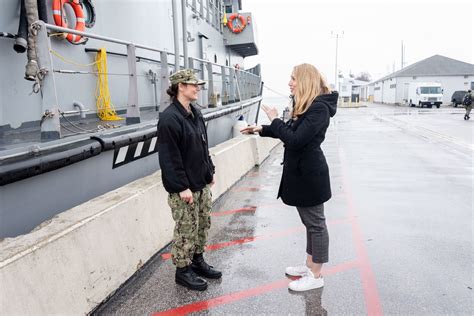 Dvids Images The Honorable Meredith Berger Visits The U S Naval