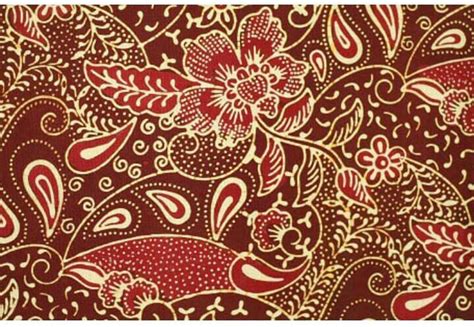 30 Gambar Batik Flora Yang Simple Terkini Baticouple