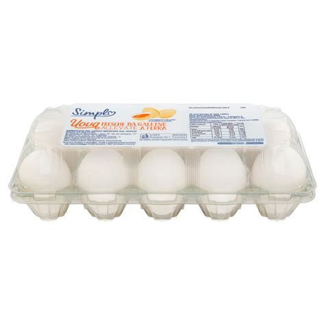 Simpl Uova Fresche Da Galline Allevate A Terra 10 Uova Fresche Di Vario