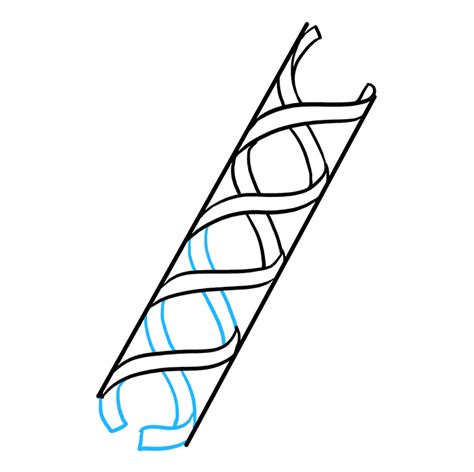 How to Draw DNA - Really Easy Drawing Tutorial