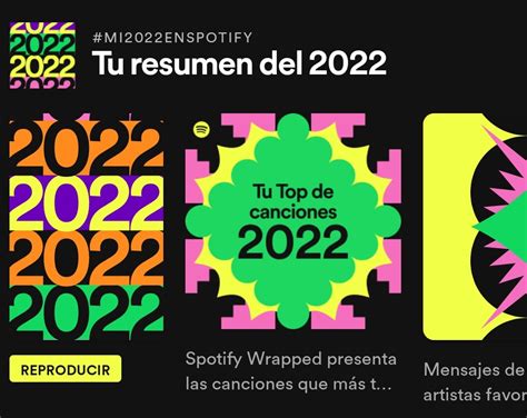 Spotify Wrapped 2022 ya está disponible así puedes ver lo más