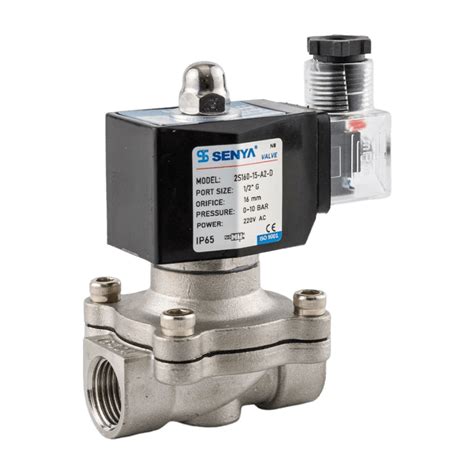 Stainless Steel Solenoid Valve For Fluid Control In Harsh Environments