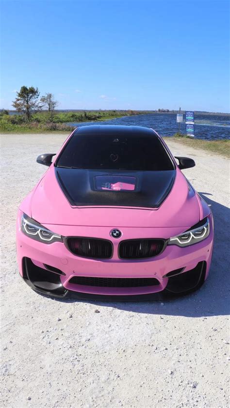 @lext4sy pink bmw m4 f82 | Pink car, Pink car accessories, Bmw