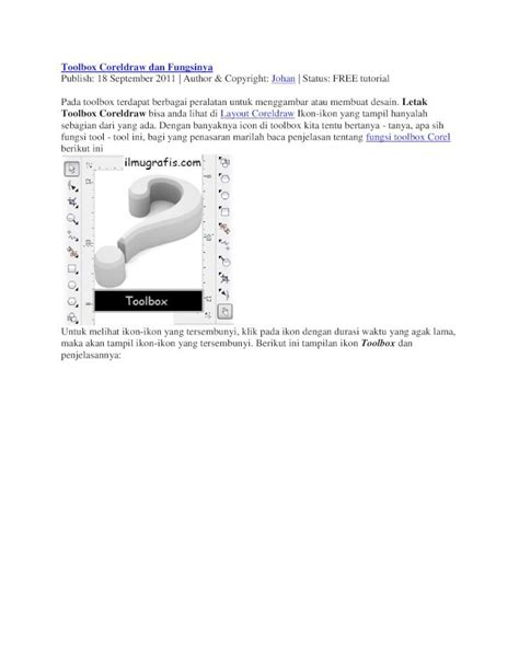 Pdf Toolbox Coreldraw Dan Fungsinya Dokumentips