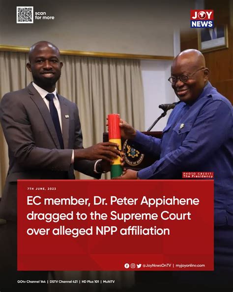 JoyNews On Twitter EC Member Dragged To Supreme Court Over Alleged