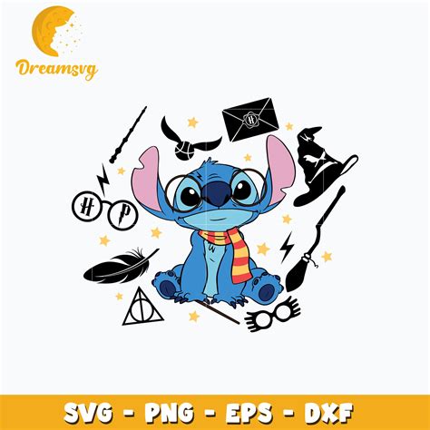 Stitch Harry Potter Svg Instant Download Dreamsvg Store